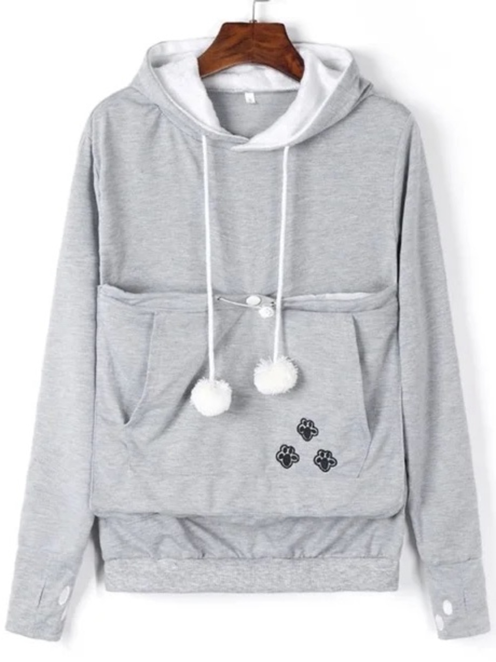 Cat Dog Pouch Hoodie Pet Sweatshirt Holder Carrier Pullover